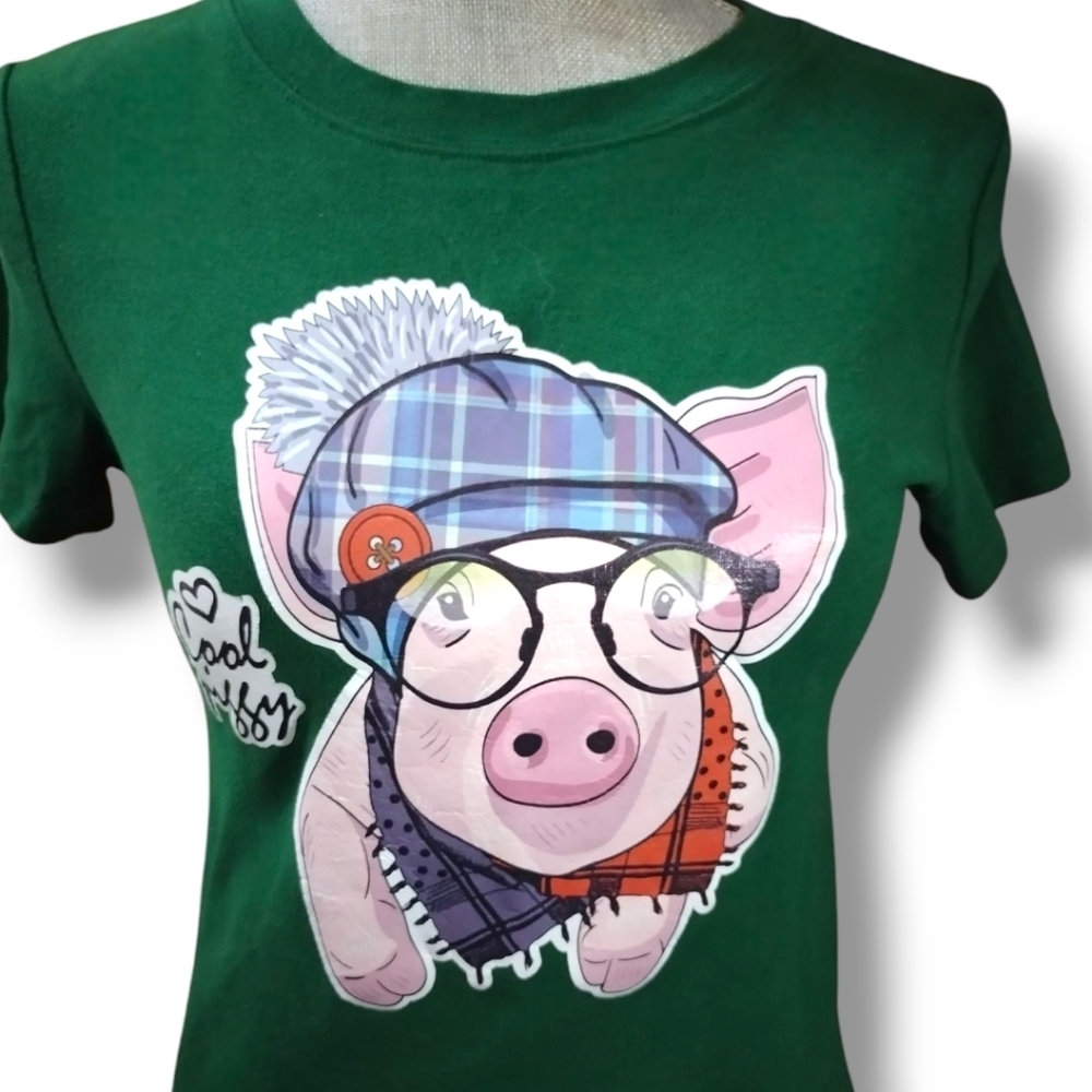 Dior Women's Cool Piggy T-Shirt Size Small - Picture 3 of 9